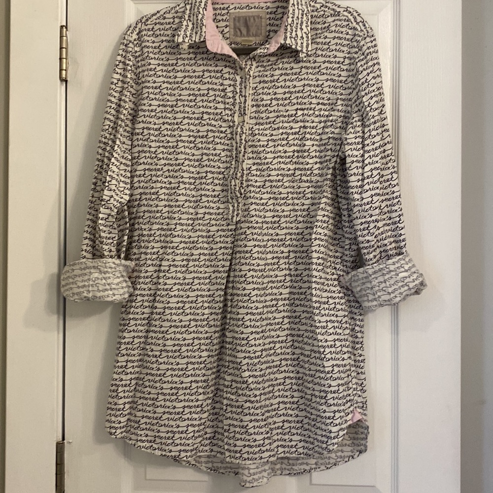 VICTORIA'S SECRET Cotton Sleep-shirt - Picture 6 of 11